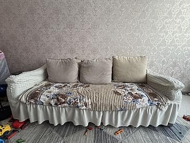 Прямой диван, Б/у