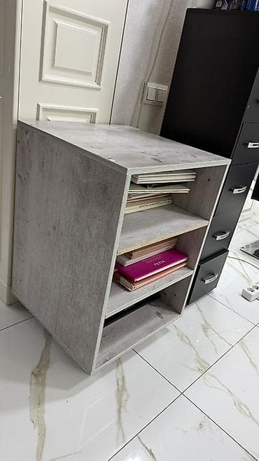 парикмахерские столы: Комплект офисной мебели, Диван, цвет - Серый — 5