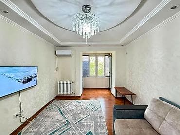 flat osh: 2 комнаты, 44 м², Пишпек Индивидуалка, 2 этаж, Косметический ремонт — 10