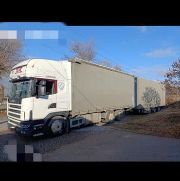 купить бу двигатель на мотоцикл: Тягач, Scania, 1999 г., Тентованный — 2