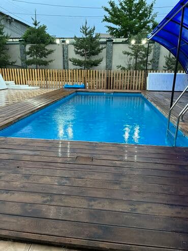 Сауна!!!! Большой тёплый бассейн во дворе!!! Бильярд!!!