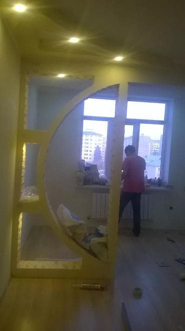 projector screen: Декоративные стеновые панели с интеграцией освещения и ниш под ТВ - — 6