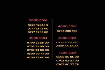 корпаративные симкарты: 0220 1-2-3-4-5 5-5000сом 0771 13 13 00 - 5000сом 0777 11 33 00 - — 1