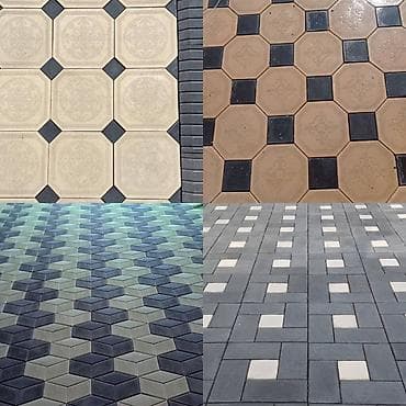 брусчатка койобуз: Элиталык брусчатка, Башка модель, Бетондон, Куюлган, Жаңы — 8