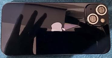 IPhone 13, Б/у, 128 ГБ, Черный, Чехол, Коробка