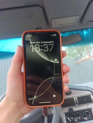 epson 3250: IPhone 17 Pro, Б/у, 64 ГБ, Оранжевый, Чехол — 2