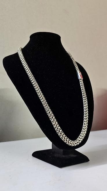 Цепь "Мегапитон" Серебро 925 проба Вес 68 Грамм. Длина 55 см Ширина at lalafo.kg Цепь "Мегапитон" Серебро 925 проба Вес 68 Грамм. Длина 55 см Ширина