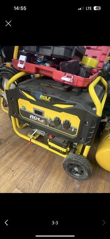 дым генератор: Бензиновая электростанция ROLF TOP‑7500ES Основные характеристики (с — 2