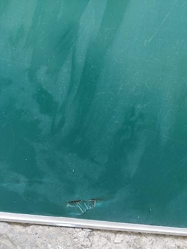 резак для бумаги цена: Двусторонняя настенная доска для письма: - Одна сторона — зелёная под — 2