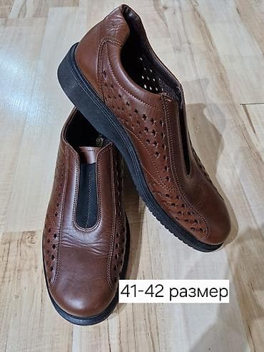 Мокасины и лоферы: Лоферы, 43, ALS, Б/у, цвет - Черный, Самовывоз — 2