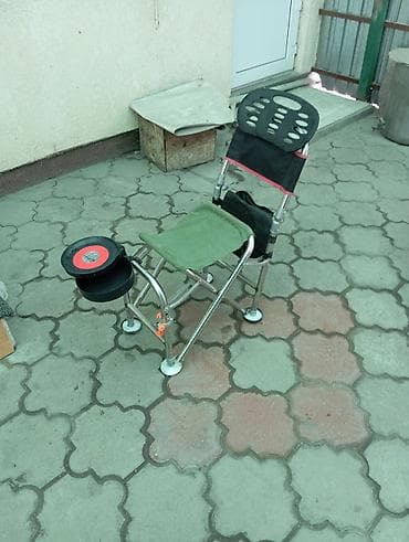 Швейные стулья: Походный складной стул, Б/у, Железо — 2