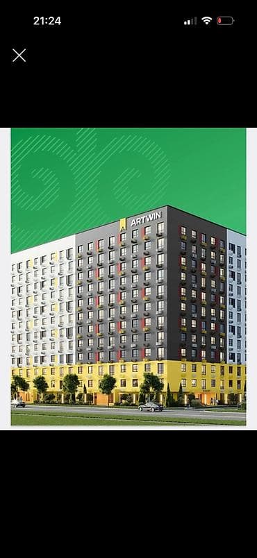 2 комнаты, 72 м², Элитка, 6 этаж, Готовая ПСО (под самоотделку)