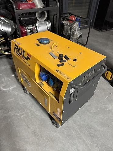 генератор дым: Дизельный генератор ROLF TOP-6500T (Silent) - Тип: дизельный — 2