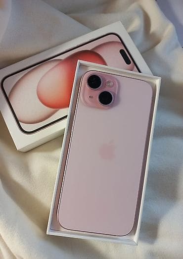 z fold: IPhone 15, Розовый, Коробка, 89 % — 2