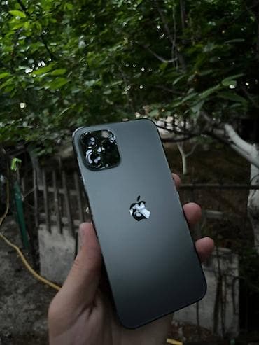 айфон бушный: IPhone 12 Pro, Б/у, 256 ГБ, Space Gray, Защитное стекло, 82 % — 2