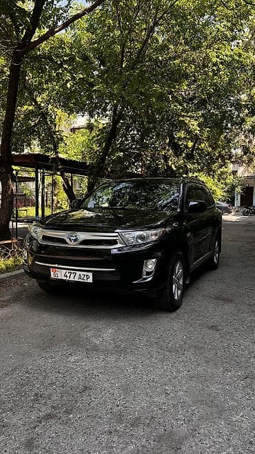 highlander 2012: Toyota Highlander: 2013 г., 3.5 л, Вариатор, Гибрид, Кроссовер — 2