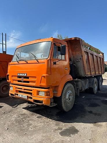 ош камаз сена: Самосвал КАМАЗ 6x4 - Классический оранжевый КАМАЗ-самосвал с — 7