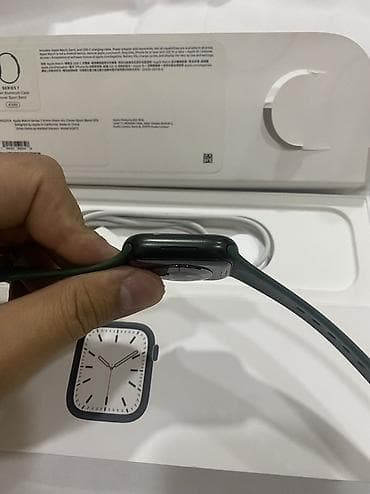 series 10: Продаю Apple Watch 7 41mm alpine green! Часы измеряют кислород в — 2