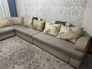 Напольные покрытия: Модульный диван, Б/у — 2