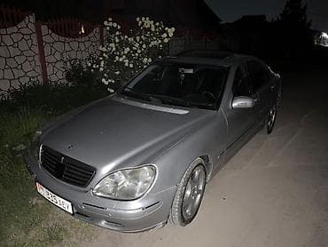 range rower: Mercedes-Benz S-Class: 2000 г., 0.5 л, Автомат, Газ, Седан — 1