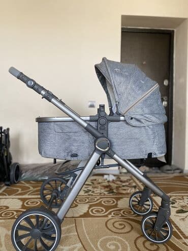 прогулочные коляски адамекс: Коляска, цвет - Серебристый — 4