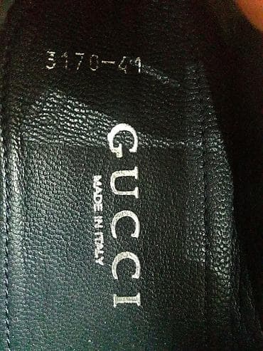 gucci обувь: Мужские кожаные рубберы GUCCI (макасы, туфли и как та их ещё называют) — 3