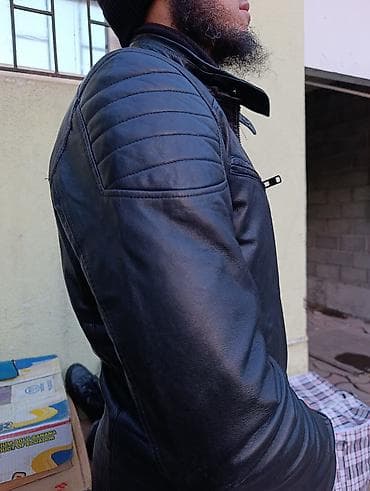 куртки италия: Натуральная кожаная куртка в хорошем состоянии. бренд Milestone — 4