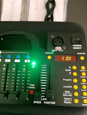 DJ-контроллеры: DMX-контроллер Mini 192 Компактный пульт управления светом на 192 — 5