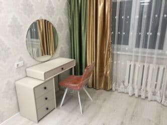 квартира бишкек долгосрочная: 3 комнаты, Агентство недвижимости, Без подселения, С мебелью полностью, С мебелью частично — 3