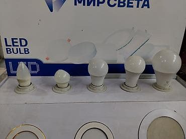 study lamp: LED-лампы разных типов и размеров - Типы колб: «свеча», мини‑груша — 1