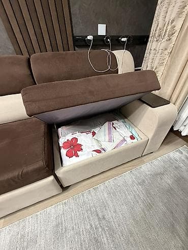 ами мебель кухонный угловой диван николетти: Угловой диван, Раскладной, Двухместный — 6