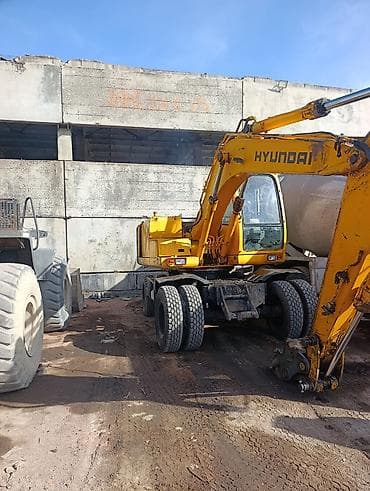 Экскаватор, Hyundai, Дөңгөлөктүү — 3