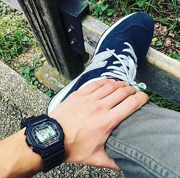 Наручные часы: Золотая классика g-shock gw5600 ___ функции : секундомер, таймер — 6