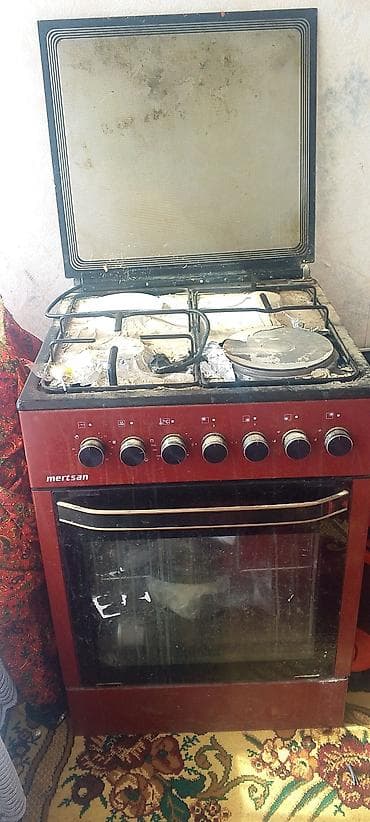 Кухонные плиты и варочные поверхности: Mertsan, Комбинированная, Механическое, Напольная — 1