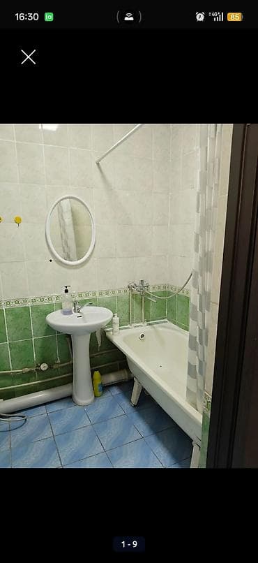 недорогие квартиры для аренды ош: 1 комната, 34 м², С мебелью — 7