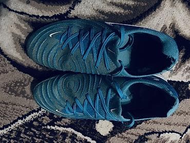 валейболные кросовки: Мужские кроссовки, 37.5, Nike, Б/у, цвет - Голубой — 4