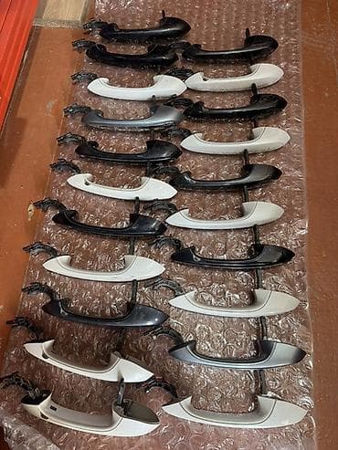 x 7: Комплект дверных ручек Дверная ручка BMW Б/у, Оригинал — 7