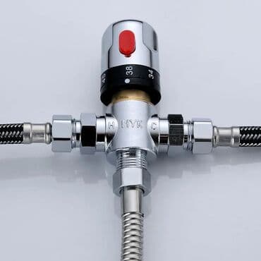 смисители: Термо датчик держит температуру в определенном градусе Латунный — 1