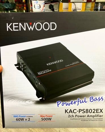 кенвуд мафон: Усилитель Новый, 80 Вт, Каналов: 2 — 7