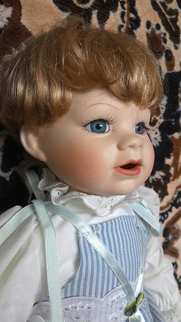 Кукла фарфоровая коллекционная Германия at lalafo.kg Кукла фарфоровая коллекционная Германия