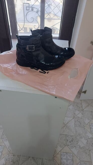 женская обувь больших размеров: Сапоги, 34, Geox, Б/у, цвет - Бежевый, Самовывоз — 3