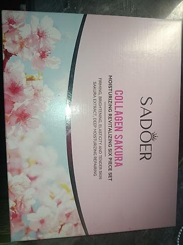 toner: Набор ухода за кожей SADOER Collagen Sakura — увлажняющий и — 2