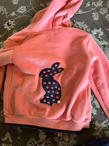 спортивный костюм на девочку: Комплект, Б/у — 2