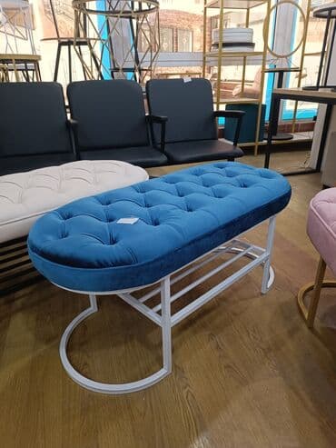 скамейка фото: Банкетка, Новый, С полками, Платная доставка, цвет - Серый — 4