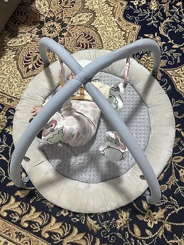 детский развив коврик: Детский коврик Развивающий, Круглый — 1