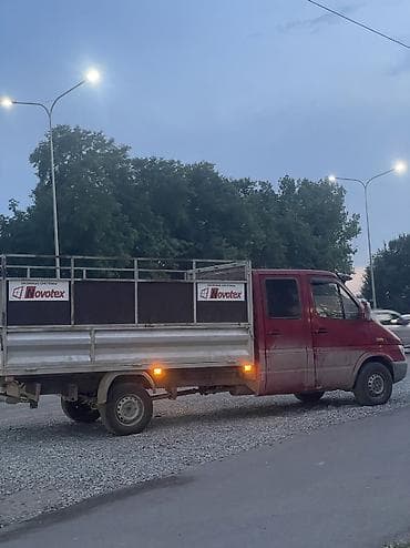 багаж: Грузовой бортовой автомобиль Mercedes-Benz Sprinter (двухрядная — 5