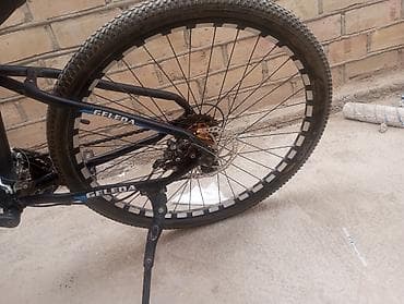 fixed gear: Горный велосипед, Geleda, Рама L (172 - 185 см), Сталь, Б/у — 4