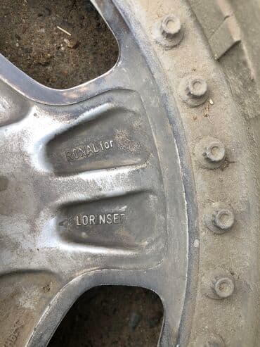 машина ман: Литые Диски R 19 Lorinser, Комплект, отверстий - 5, Б/у — 4