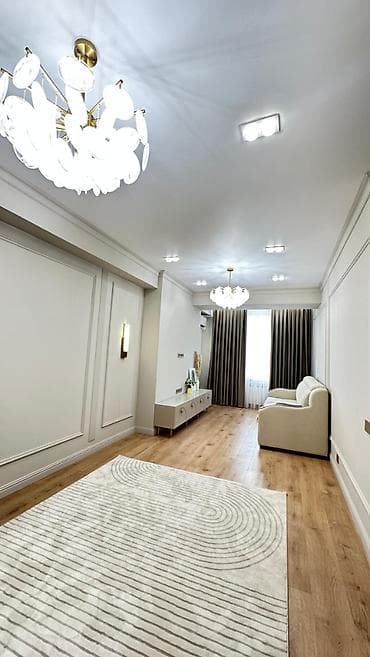 Кыймылсыз мүлк: 3 бөлмө, 95 м², Элитка, 6 кабат, Дизайнердик ремонт — 2