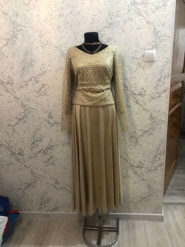 прокат карнавальных костюмов в бишкеке бишкек: Вечернее платье, Длинная модель, С рукавами, Стразы, XS, S, M — 27